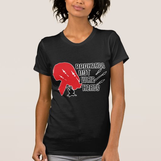 Redheads-nicht Gefechtsköpfe T-Shirt (Vorderseite)