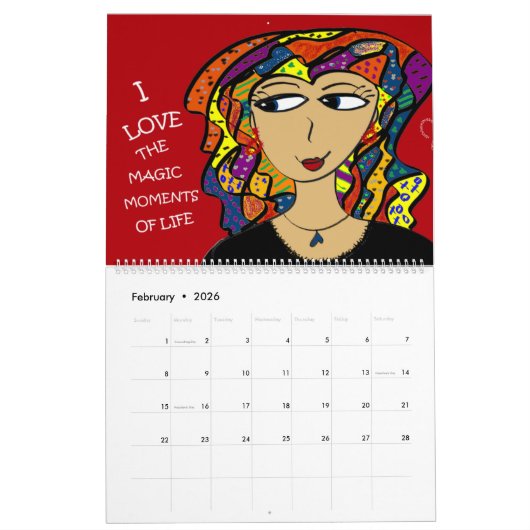 REDHEADS - RECHTSVORSCHRIFTEN WERDEN GESTELLT KALENDER (Feb 2026)