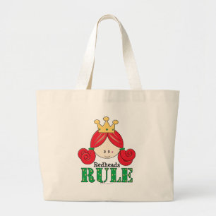 Redheads-Regel-Taschen-Tasche Jumbo Stoffbeutel