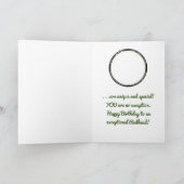 "REDHEADS SIND EINZIGARTIG UND BESONDERS" Geburtst Karte (Innenseite)