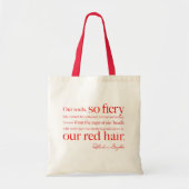Redheads sind heller: Brennende Tasche (Vorne)