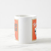 Redheadsabstimmungsblau Kaffeetasse (Mittel)