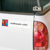 Redheadsregel-Autoaufkleber Autoaufkleber (Auf Lkw)