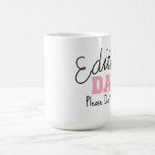 Redigieren der TagesTasse Kaffeetasse (Mittel)