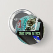 Redigieren runder Knopf Cathode/PE-7 Button (Vorne & Hinten)