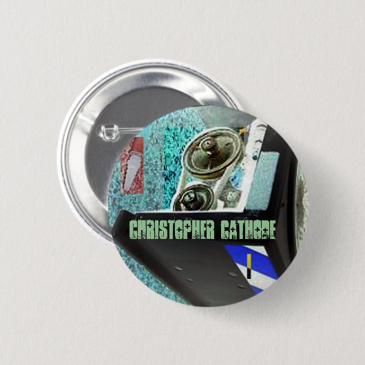 Redigieren runder Knopf Cathode/PE-7 Button (Vorne & Hinten)