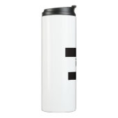 Redigierter Thermobecher Thermosbecher (Nach links gedreht)