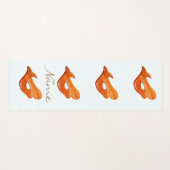 Redkopfmermaid Thunder_Cove Yogamatte (Vorderseite (Horizontal))