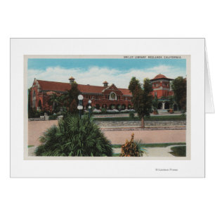 Redlands, CA - Ansicht der smiley-Bibliothek