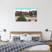 Redlands, CA - View of Smiley Library Leinwanddruck (Insitu (Schlafzimmer))