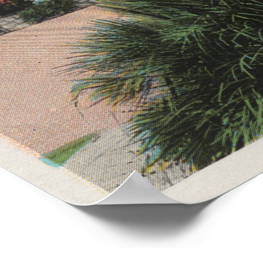 Redlands, CA - View of Smiley Library Poster (Ecke)