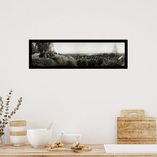 Redlands California Foto 1907 Poster (Küche)