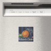 Redlands Choice Orange Crate Label Magnet (In Situ (Geschirrspüler))