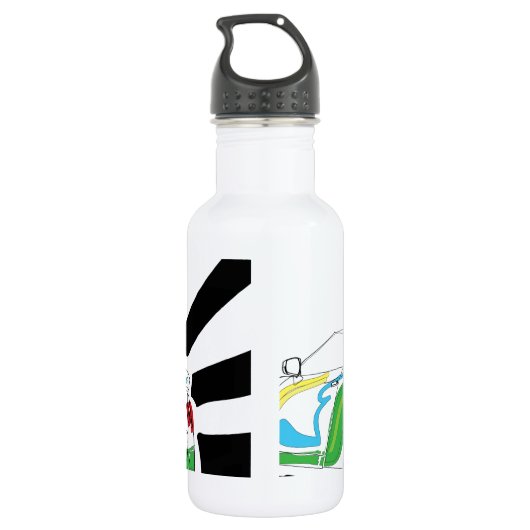 Redlights Trinkflasche (Rückseite)