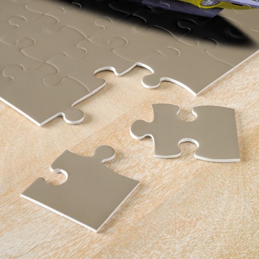 Redline Garage gelbes Camaro Puzzle (Seite)