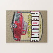 Redline Garagen-Rot-LKW Puzzle (Horizontal)