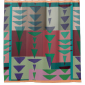 Redman4u2 Geometric Graphic Motif Modern Trend Duschvorhang (Vorderseite)