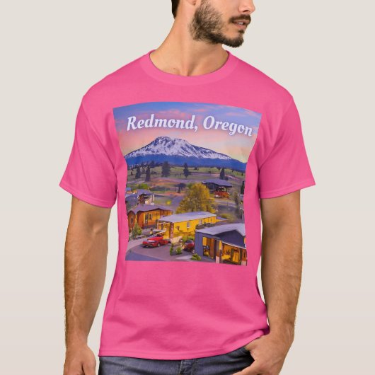 Redmond Oregon Active T-Shirt (Vorderseite)