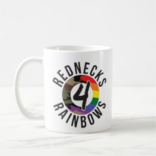 Redneck 4 Regenbogen Kaffeetasse