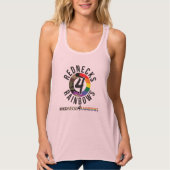 Redneck 4 Regenbogen Tank Top (Vorderseite)