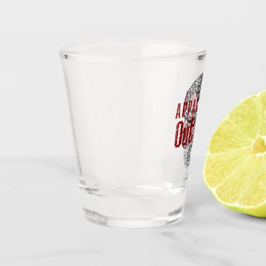 Redneck Appalachia Outlaw Schnapsglas (Links)