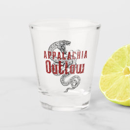 Redneck Appalachia Outlaw Schnapsglas