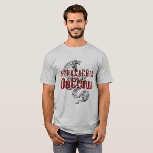 Redneck Appalachia Outlaw T-Shirt (Vorne ganz)