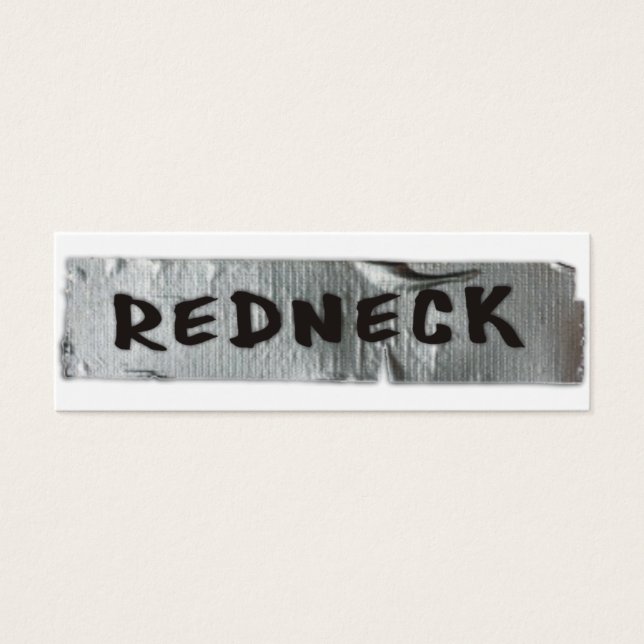 Redneck auf dem Kanalband (Vorderseite)