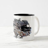 Redneck-Auto Zweifarbige Tasse (VorderseiteRechts)