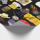 Redneck Birthday Geschenkpapier (Ecke)