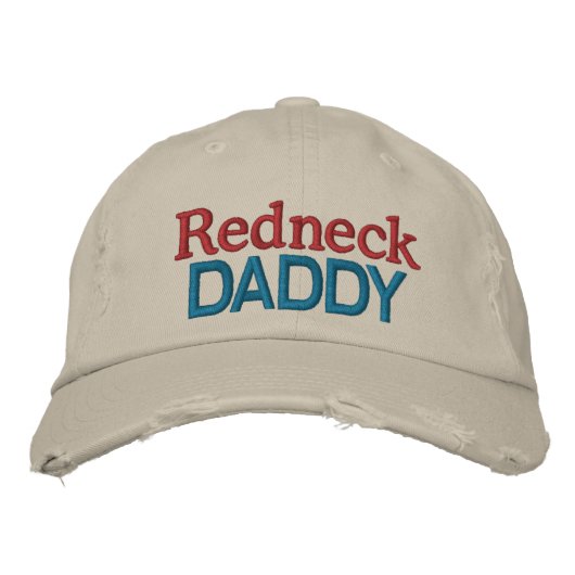 Redneck Daddy von SRF Bestickte Baseballkappe (Vorderseite)