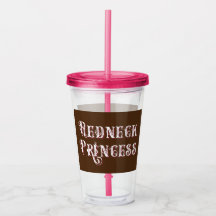 Redneck druckt Extravaganten Text