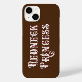 Redneck druckt Extravaganten Text Case-Mate iPhone 14 Hülle
