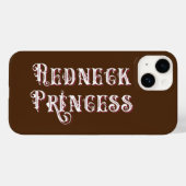Redneck druckt Extravaganten Text Case-Mate iPhone Hülle (Rückseite (Horizontal))