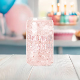 Redneck druckt Extravaganten Text rosa Dosenglas