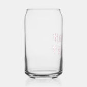 Redneck druckt Extravaganten Text rosa Dosenglas (Rechts)