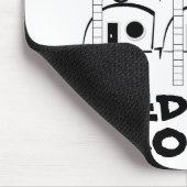 REDNECK-EIGENTUMSWOHNUNG mousepad (Ecke)