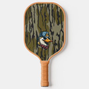 Redneck-Enten-Bottomland-Tarnung-Entenjagd-Redneck Pickleball Schläger