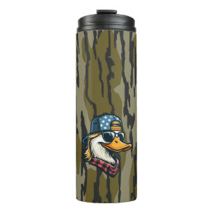 Redneck-Enten-Bottomland-Tarnung Entenjagd Redneck Thermosbecher