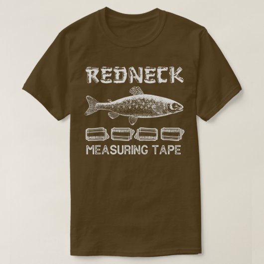 Redneck-Fangmengenmaßnahme T-Shirt (Design vorne)
