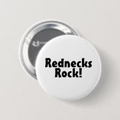 Redneck-Felsen Button (Vorne & Hinten)