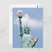 Redneck-Freiheitsstatue Postkarte (Vorne/Hinten)