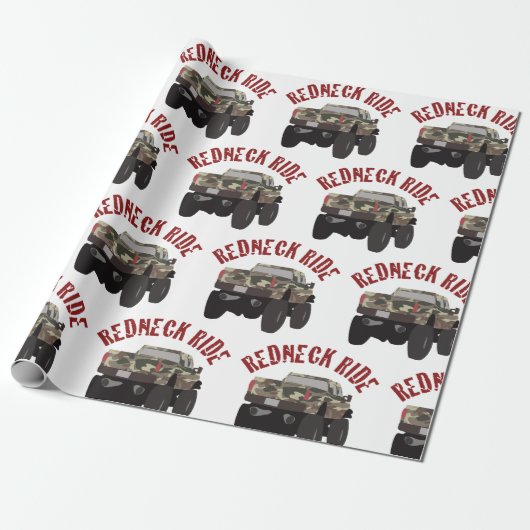 Redneck Geschenkpapier (Ungerollt)