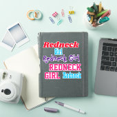 Redneck Girl Clear Stickers Car oder Notebook Aufkleber (iPad Hülle)