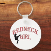 Redneck Girl Schlüsselanhänger (Vorderseite)