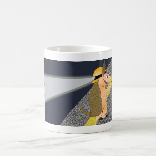 Redneck-Gürteltier-Tasse Kaffeetasse (Mittel)