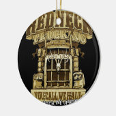 Redneck Keramik Ornament (Links)