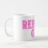 Redneck-Mädchen-Rosa-Camouflage-Tassen Kaffeetasse (Links)