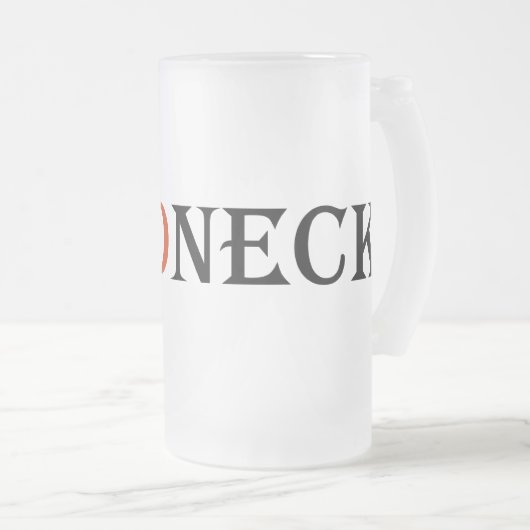 Redneck Mattglas Bierglas (VorderseiteRechts)