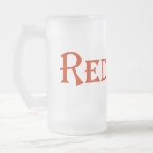 Redneck Mattglas Bierglas (Links)